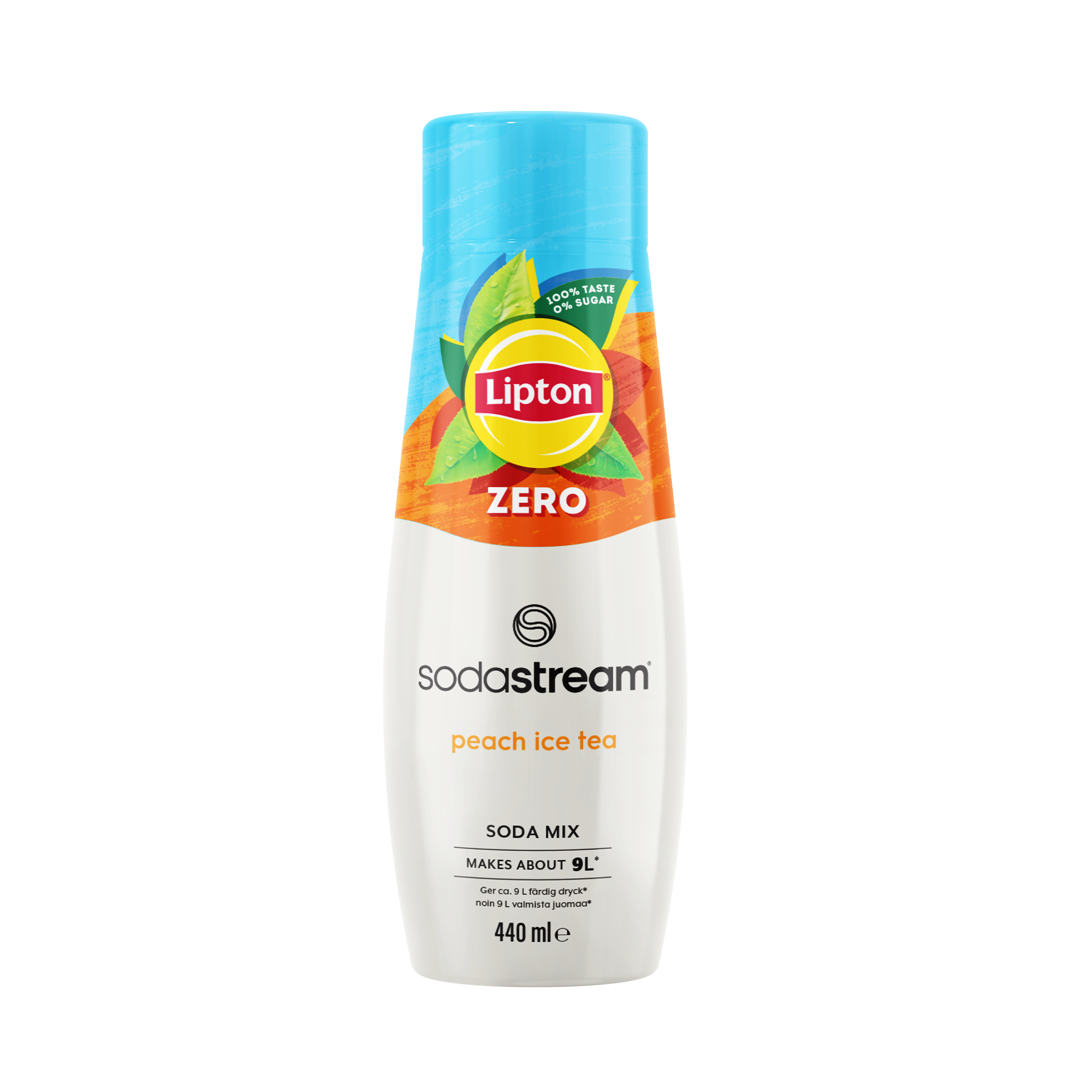 Lipton Ice Tea Peach Zero sodastream
